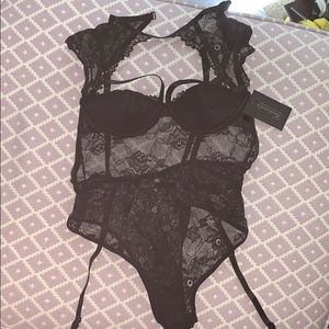 Floral Lace Teddy